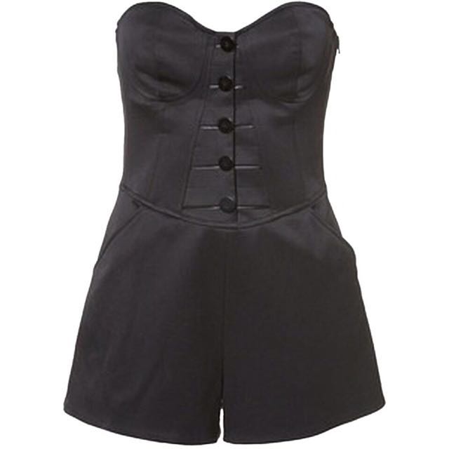 Boned playsuit Clearance