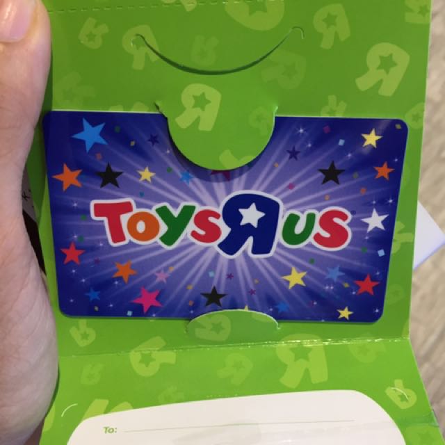 Toys r us gift card, Hobbies & Toys, Toys & Games on Carousell