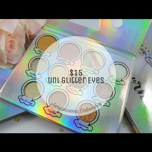 Unicorn Glitter Eyes Health Beauty Makeup On Carousell