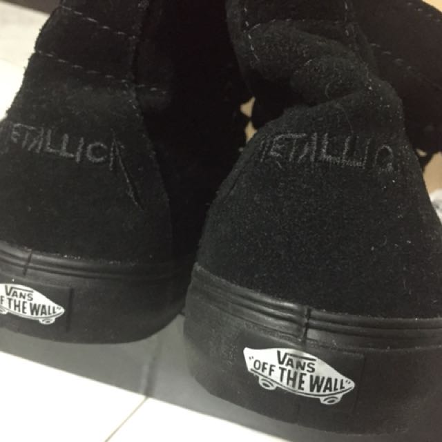 Vans x Metallica ( James Hetfield ), Men's Fashion, Footwear, Sneakers ...