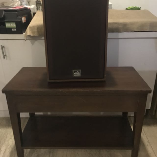 Vintage Antique Narra speaker (Category: Office Furniture & Fixtures) located in Manila. Submitted by foxydivas (Listing ID 130500915, Image 1). Description: narra wood speaker antique vintage in good condition table not included.