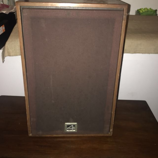 Vintage Antique Narra speaker (Category: Office Furniture & Fixtures) located in Manila. Submitted by foxydivas (Listing ID 130500915, Image 3). Description: narra wood speaker antique vintage in good condition table not included.