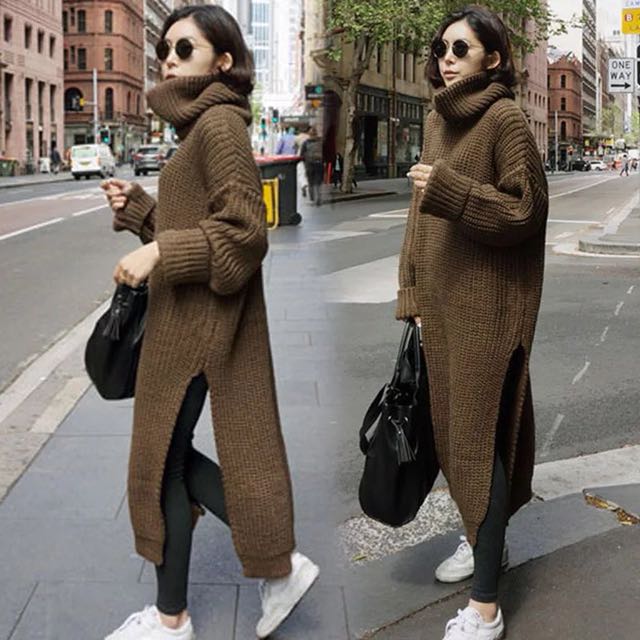 long knit dresses for winter
