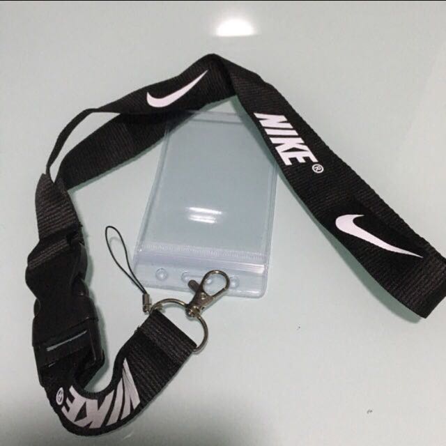 nike lanyard card holder