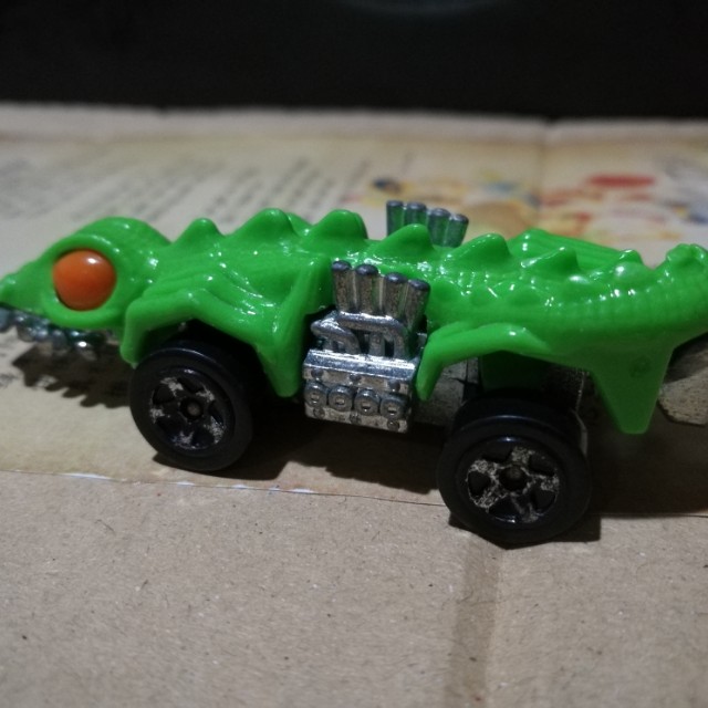 #FEB50 1985 Mattel Crocodile Alligator Lizard Car, Hobbies & Toys ...
