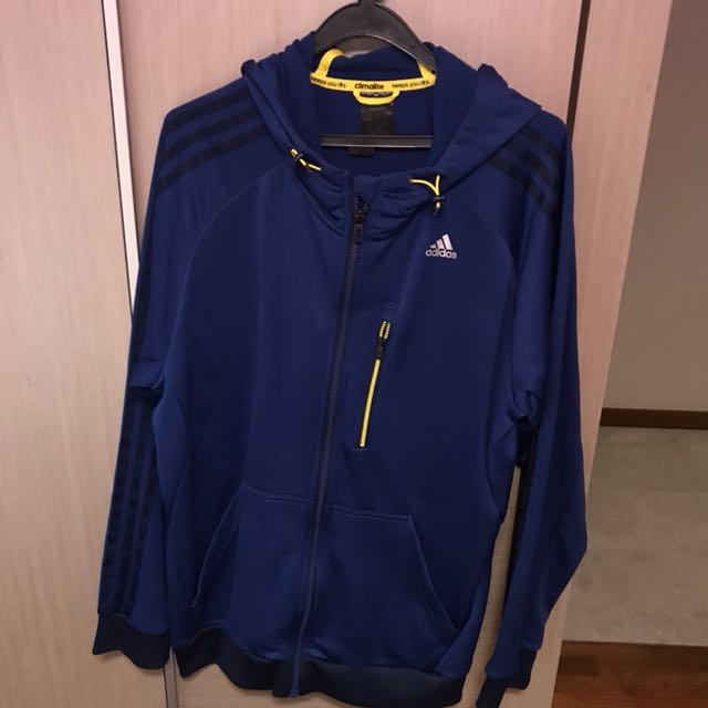 adidas climalite hooded jacket