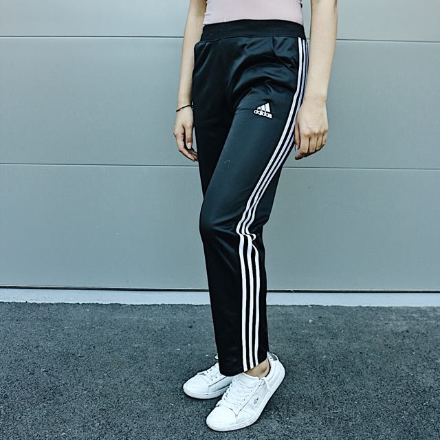 skinny fit adidas tracksuit bottoms