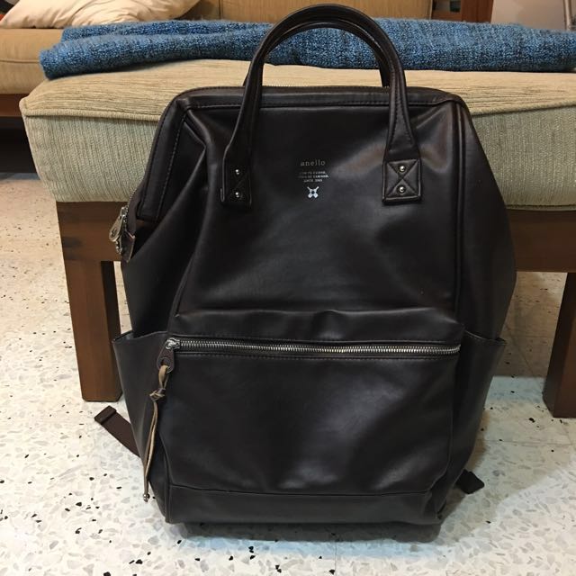 anello premium leather backpack