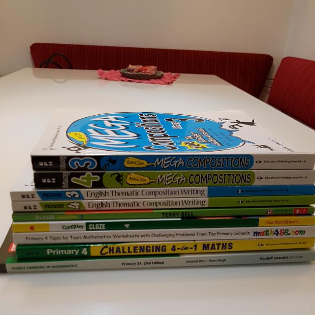 Assessment books for Primary 3 and Primary 4. Unused, Hobbies & Toys ...