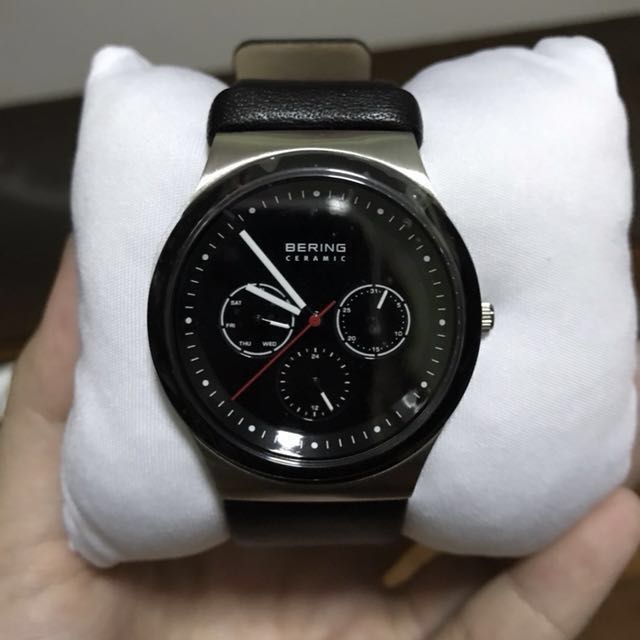 Bering watch multifunction ceramic bezel 32139 402 authentic