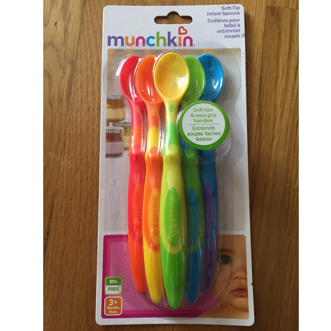 munchkin soft tip infant spoons 6 pack