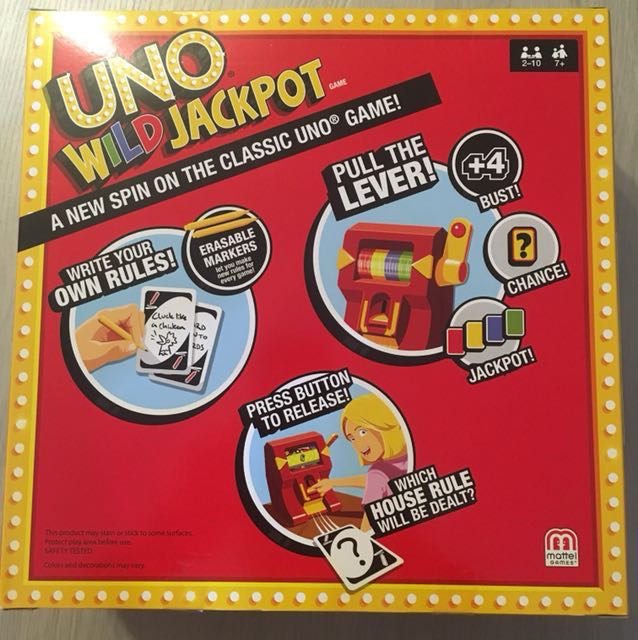 Brand New Uno Wild Jackpot, Hobbies & Toys, Toys & Games on Carousell