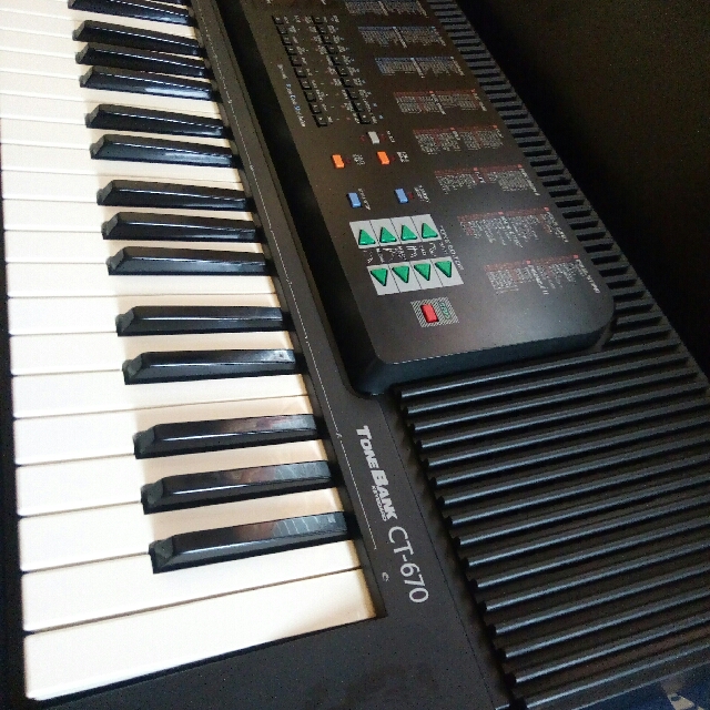 Casio Tone Bank CT670 Keyboard, Hobbies & Toys, Music & Media, Musical