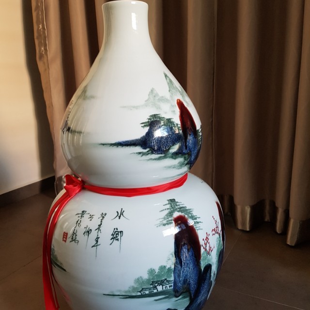 Chinese Giant Floor Vase Furniture Home Decor On Carou Photo
