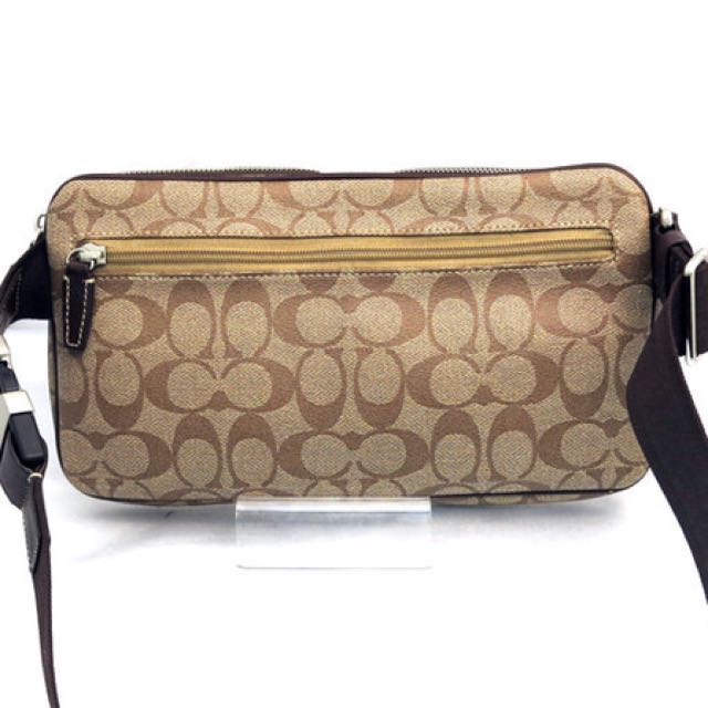 Coach heritage stripe hip bag 2025