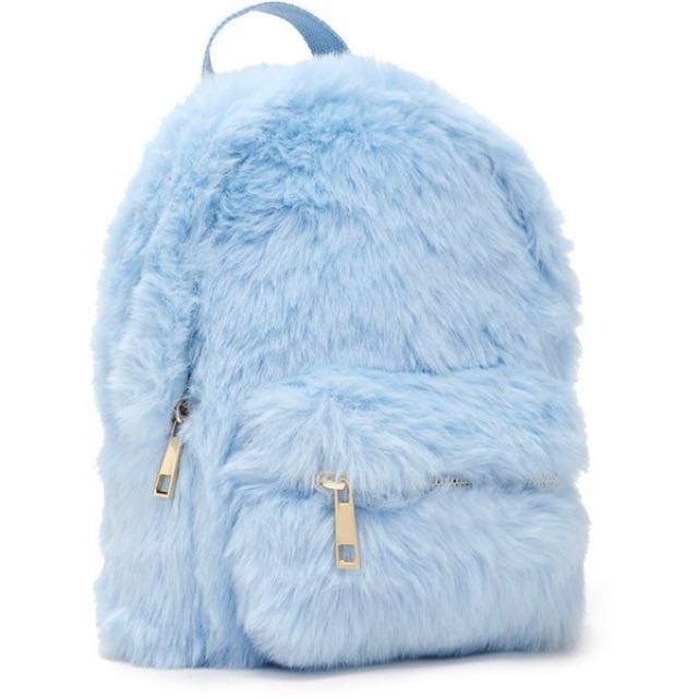 furry backpack forever 21