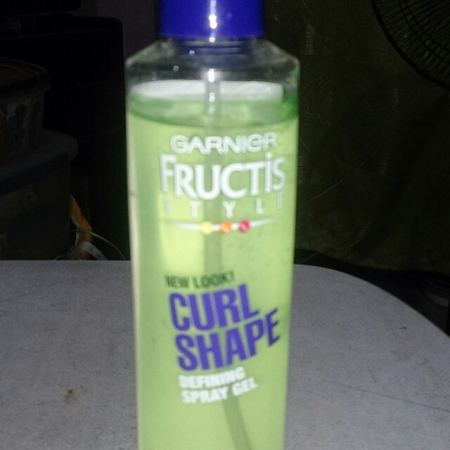 Garnier Fructis Curl Shape Spray Gel Beauty Personal Care Bath Body Hair Removal On Carousell