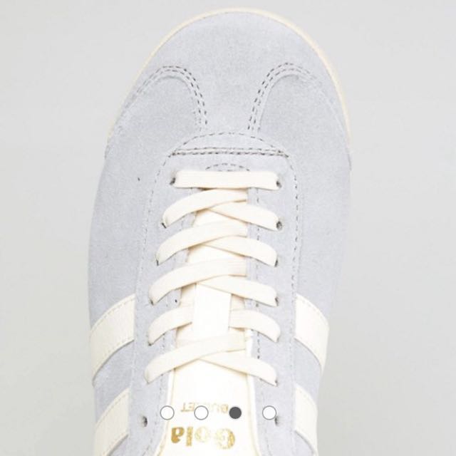Gola bullet top suede sneaker