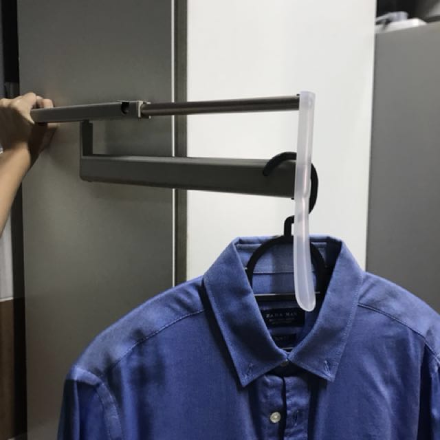 Ikea Pax Pull Out Clothes Rail Home Furniture Others On Carousell