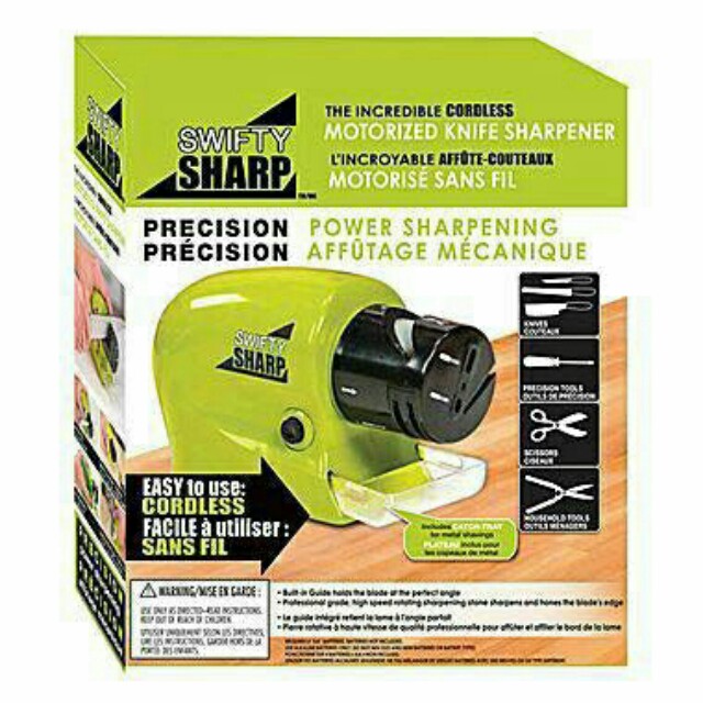 Knife sharpener (Category: Knives & Chopping Boards) located in Taguig. Submitted by affordshopz (Listing ID 143596230, Image 2). Description: YES COD is available on my shop! VISIT MY ACCOUNT for more AFFORDABLE items! 😊 Dito presyong DV!! 😂 I'm available for shipping this is brand new! RESELLER ARE WELCOME!! #flymetoSG.