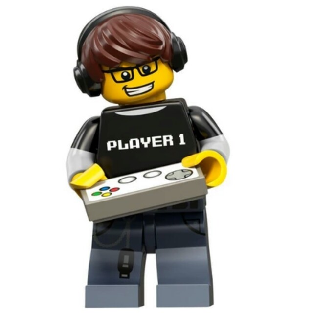 Lego player hotsell 1 minifigure