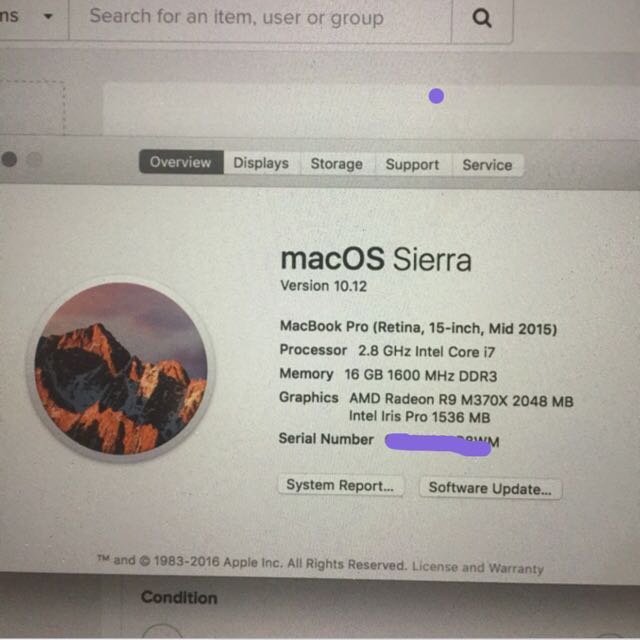 Macbook Pro Retina 15in Mid 2015 Max Specs Mint Electronics Computers Laptops On Carousell