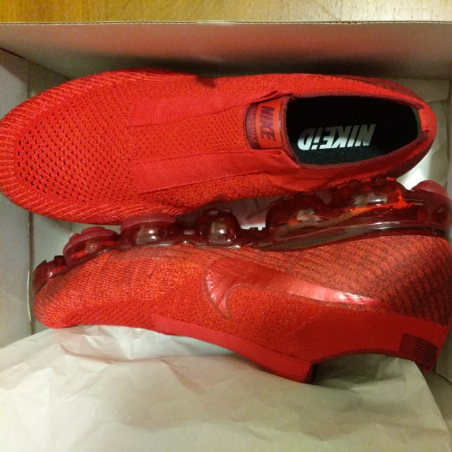 Nike Vapormax Laceless Red, Men's 