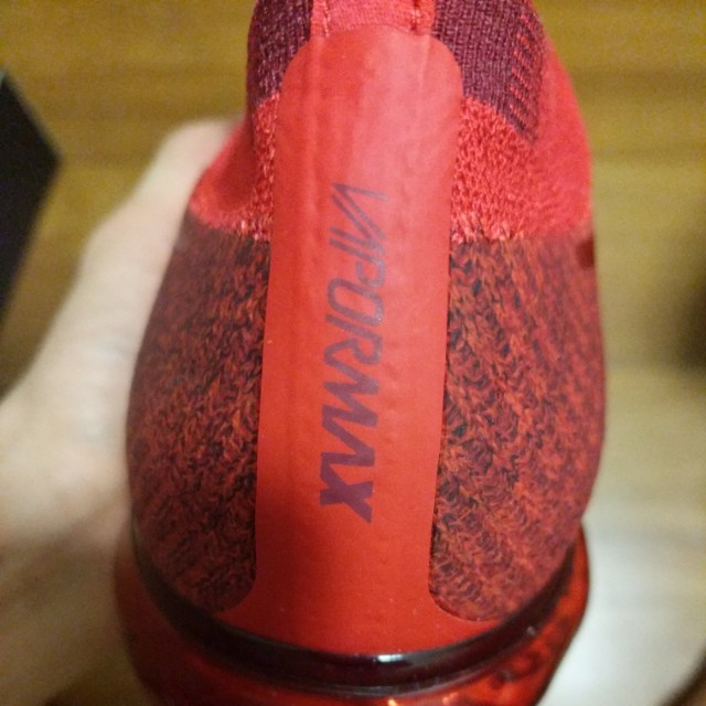 Red new arrivals laceless vapormax