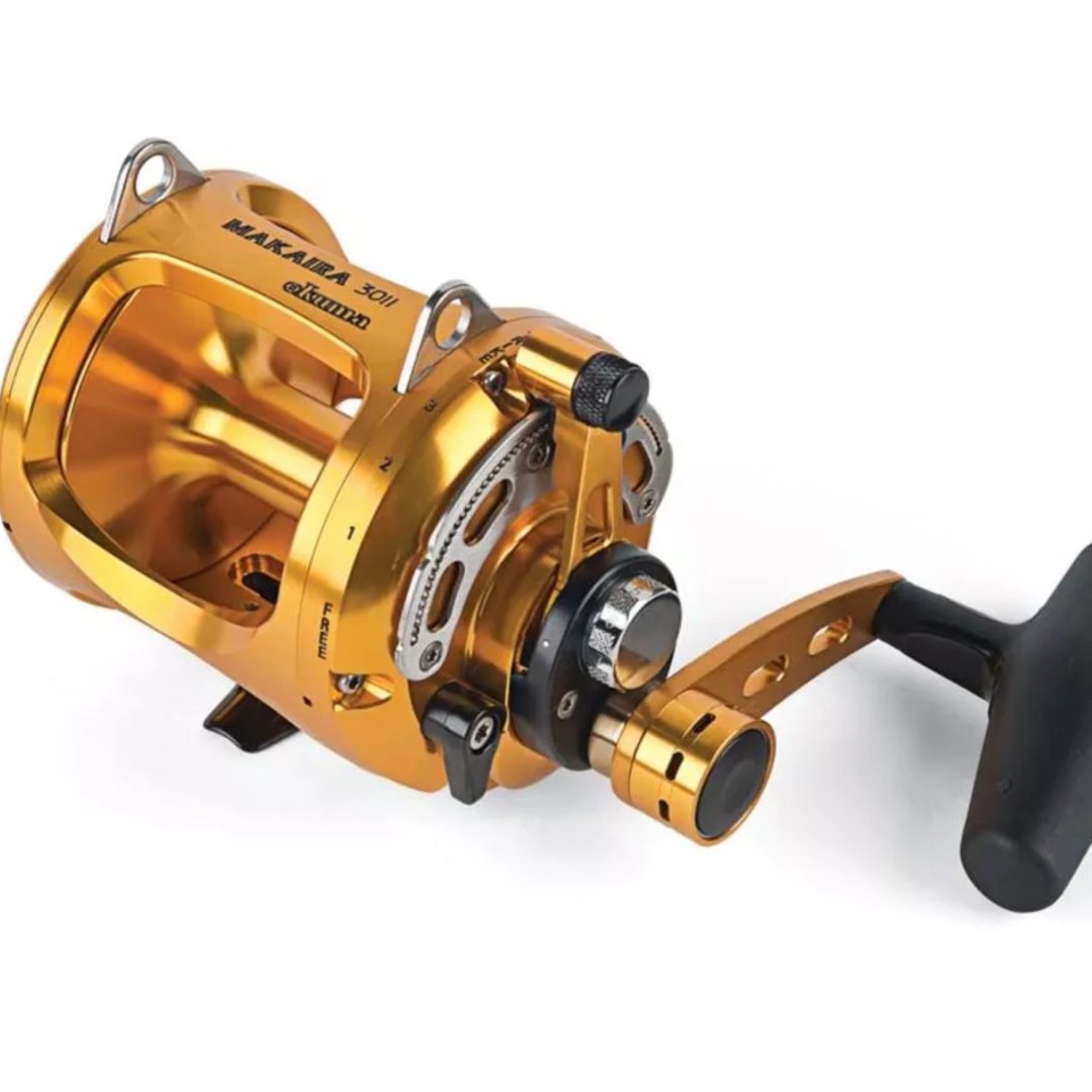 Okuma MK-30II Makaira 2-Speed Lever Drag Reel, Sports Equipment, Fishing on  Carousell