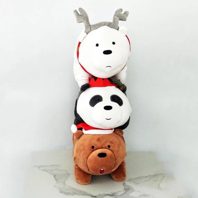 miniso cat plush christmas
