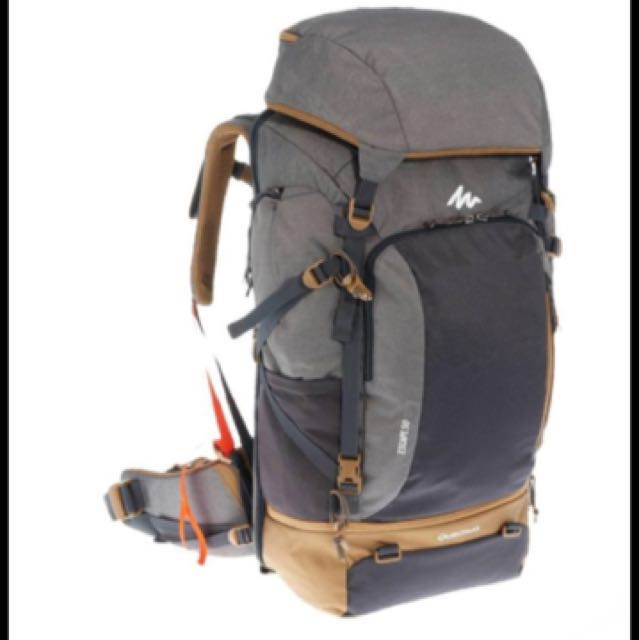 QUECHUA Escape Backpack 50L Grey