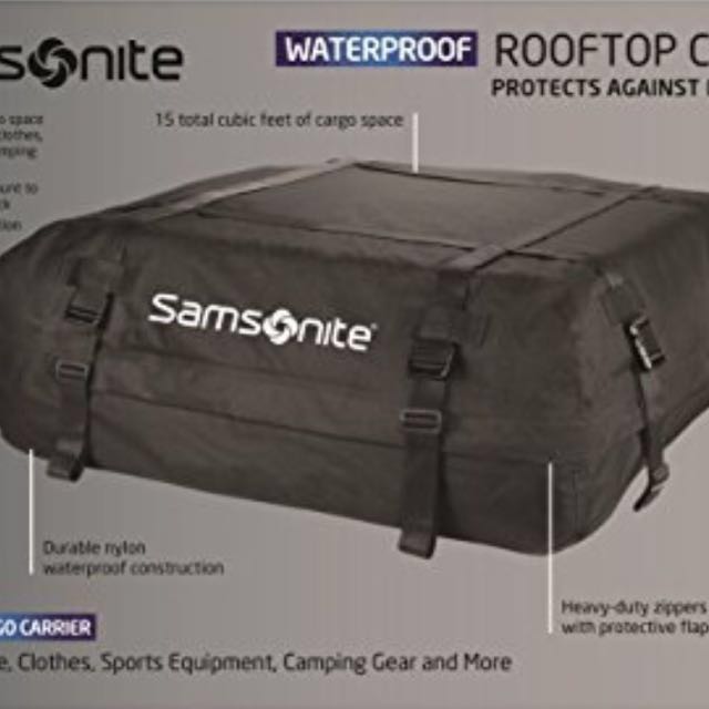 SAMSONITE Cargo Carrier ROOF RACK SUV CRV MUX Fortuner Montero