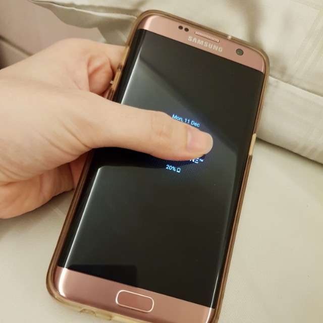 Schouderophalend zingen whisky Samsung S7 Edge Rose Gold/Pink, Mobile Phones & Gadgets, Mobile Phones,  Android Phones, Samsung on Carousell