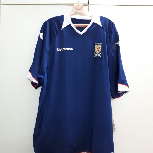 Scotland Football Home Jersey Sports Sports Apparel On Carousell