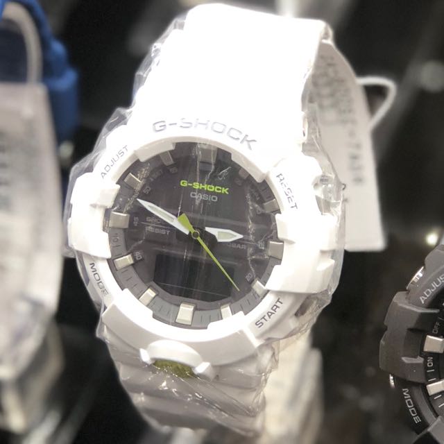 g shock snow white