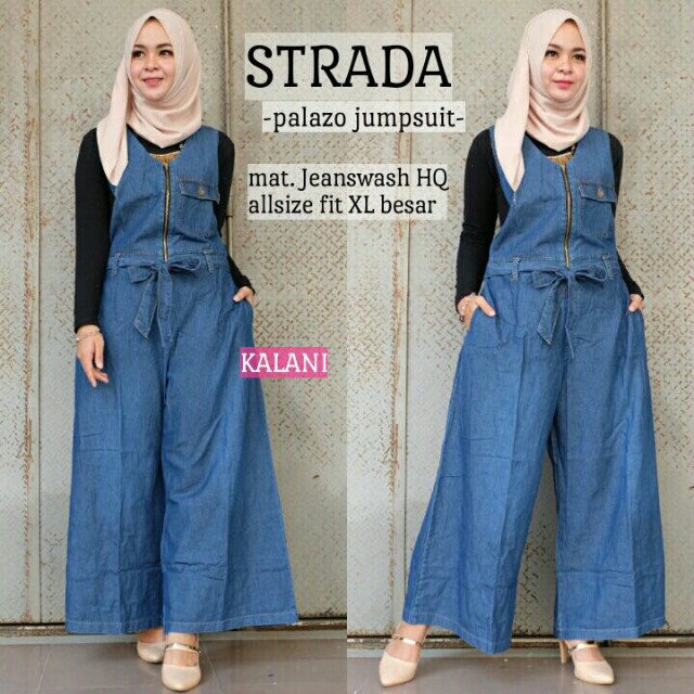 jumpsuit jeans muslimah