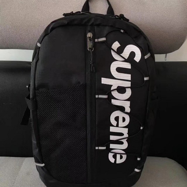 Supreme Backpack Black Ss17 Cordura | Supreme and Everybody