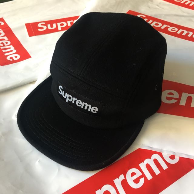 supreme wool camp cap