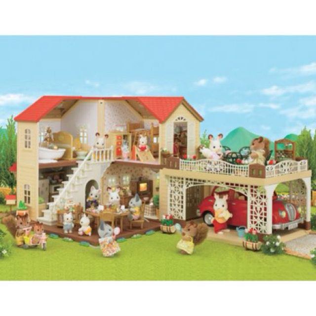 Sylvanian Families Maple Manor With Carport Toys Games On Carousell