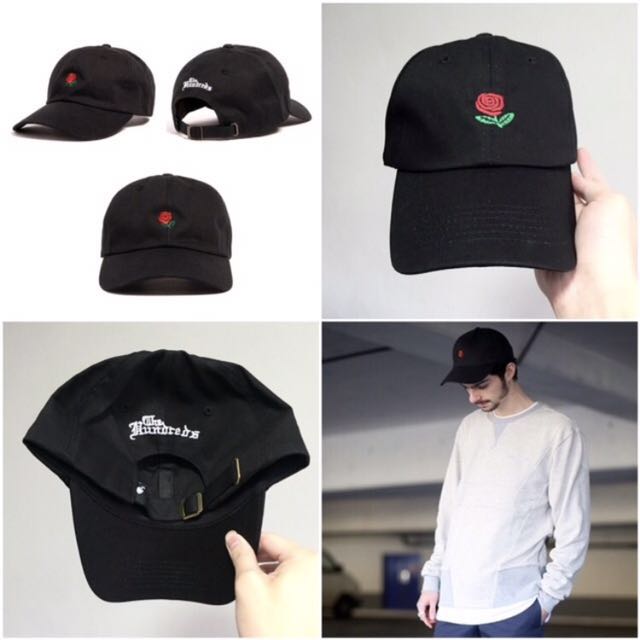 The hundreds shop rose cap black