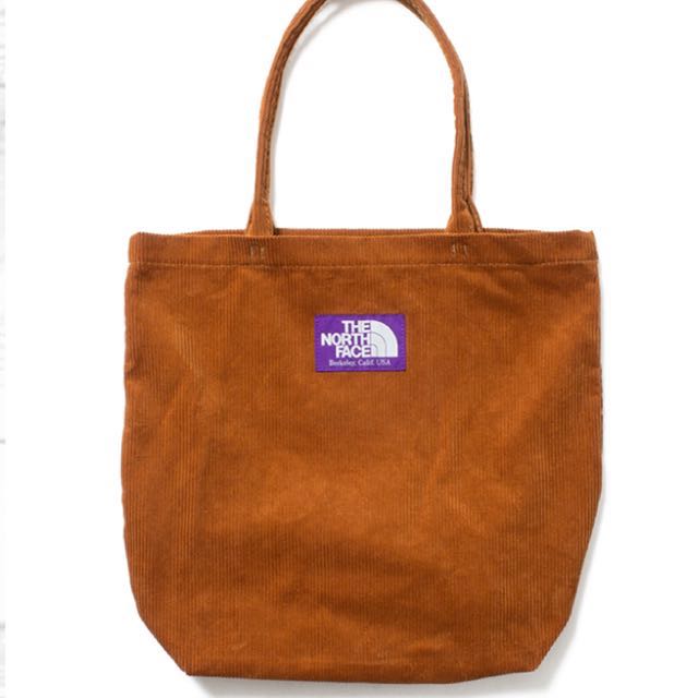 the north face purple label corduroy shoulder bag