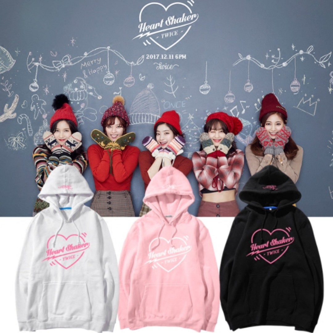 Twice Heart Shaker Inspired Sweater Entertainment K Wave On Carousell