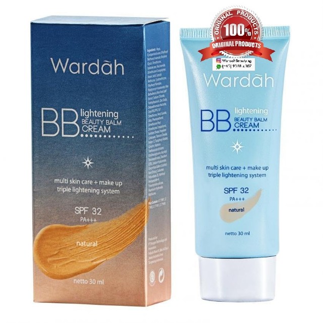 bb cream wardah glowing