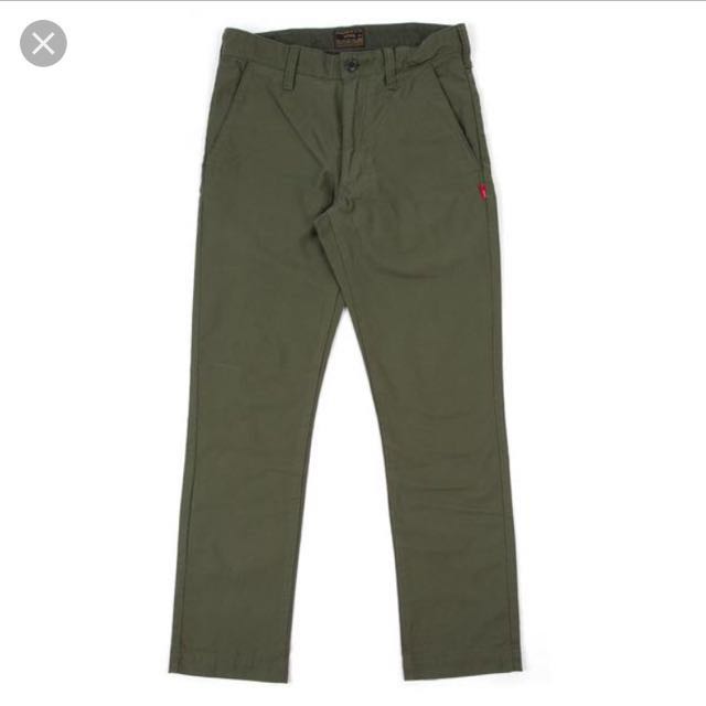 Wtaps Buds Skinny Pants Olive Size 1 