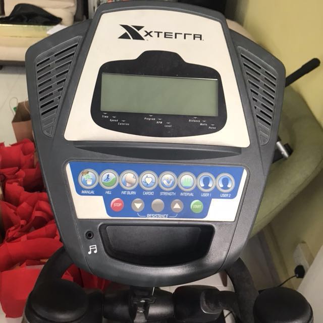 xterra fs4 0e elliptical cross trainer