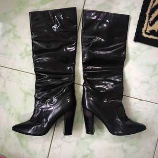 REPRICED!! “Marni” below the knee Leather Boots
