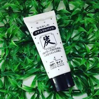 Daiso Japan Natural Pack Charcoal Peel off Mask