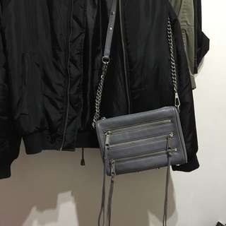 Rebecca Minkoff mini-5-zip-鍊帶小包