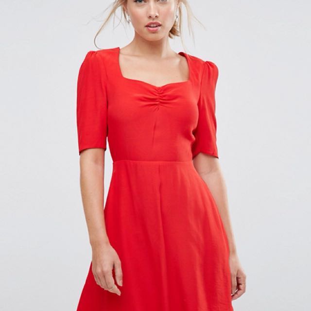 red tea dress uk