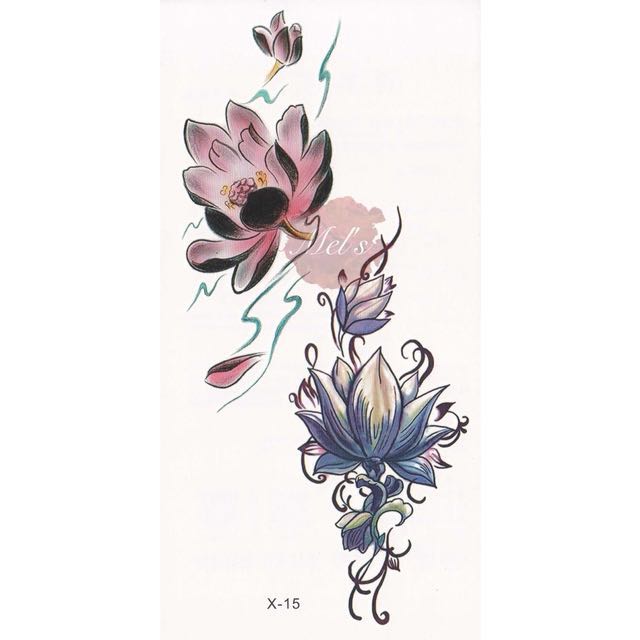 Big Tattoo Sticker Merry Christmas Reindeer Illuminati Flora Rose Feather Design Craft Art Prints On Carousell